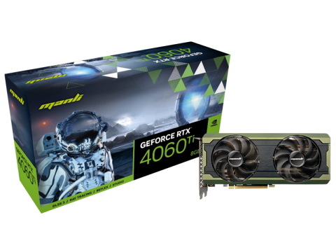 Manli GeForce RTX™ 4060 Ti 8GB 星云 双风扇